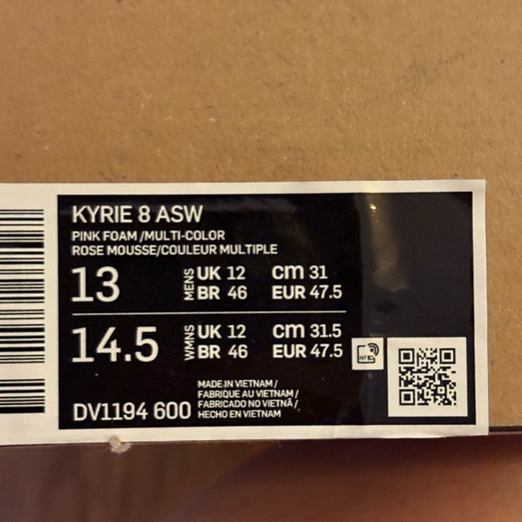 UNRELEASED Nike Men’s “Kyrie” sz.13 New - Picture 4 of 4